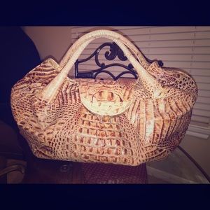 Exotic Animal-Print Fendi handbag
